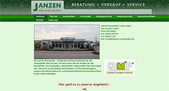 Desktop Screenshot of janzen-rasenmaeher.de